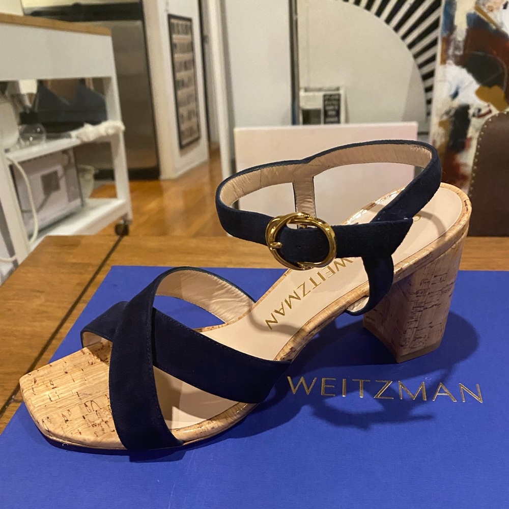 Stuart Weitzman Analeigh Cork sandals
